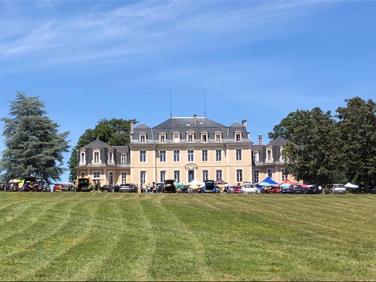 Chambre Romantique Dans Le Chateau De La Bouchatte Chazemais Exteriör bild